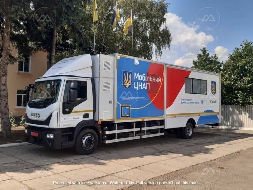 Мобільні центри адмінпослуг почали будувати на шасі IVECO Eurocargo