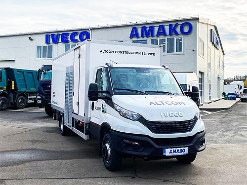 На шасси IVECO Daily выпустили аварийно-ремонтную мастерскую для дорожно-строительной компании