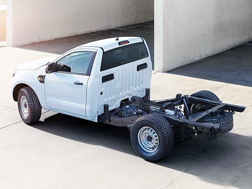 У Ford Ranger з'явилася версія шасі з кабіною для побудови спецверсій